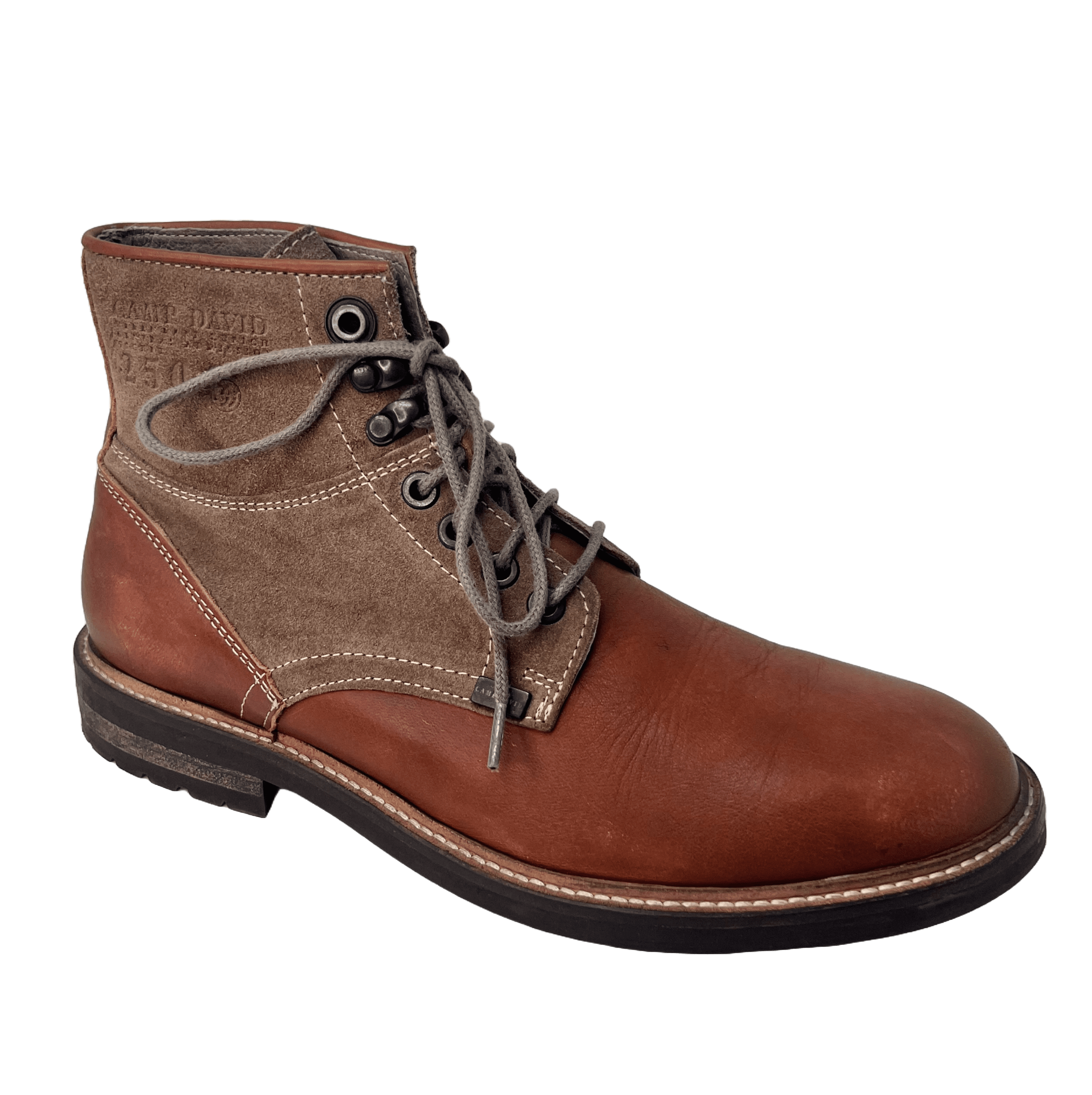 Camp David Lace up Schnürschuhe rust