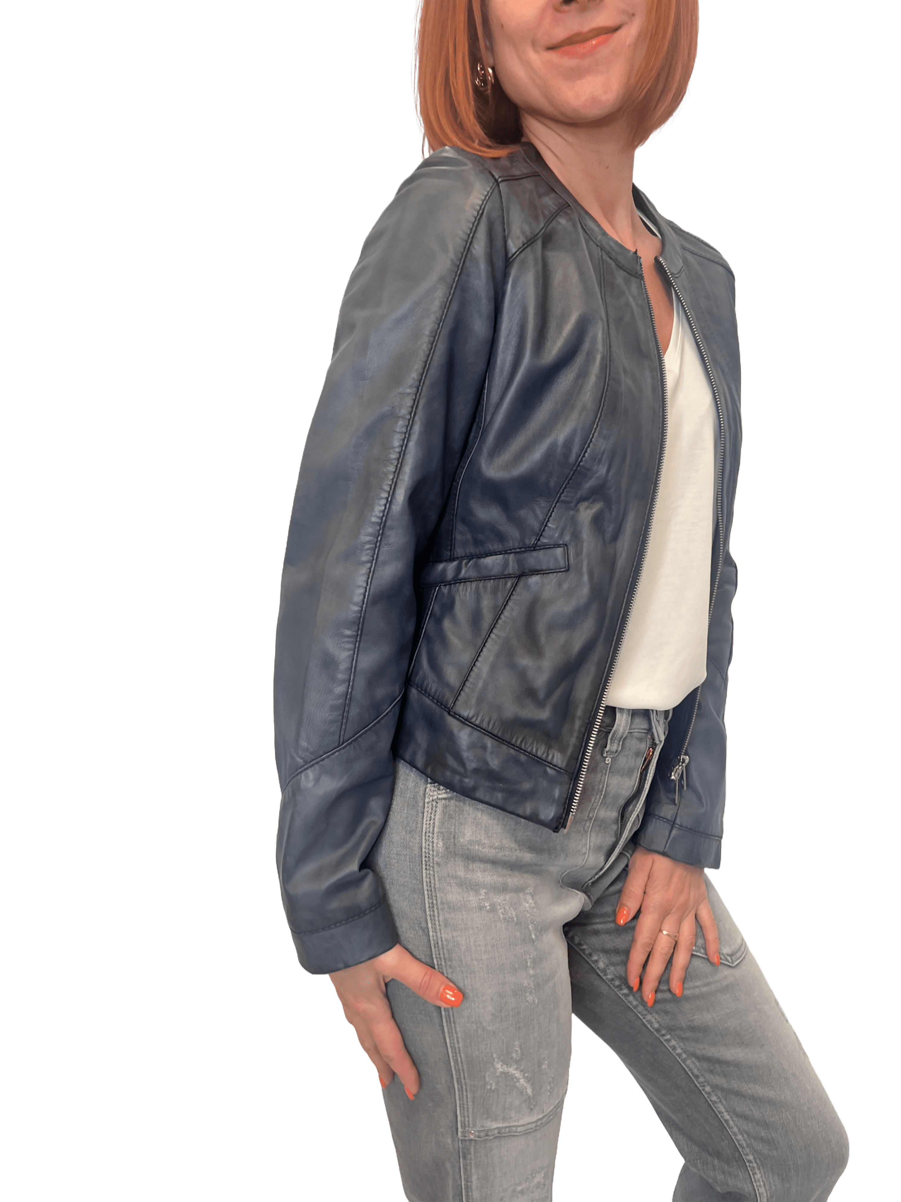 Rino & Pelle Bouke Damen Lederjacke 