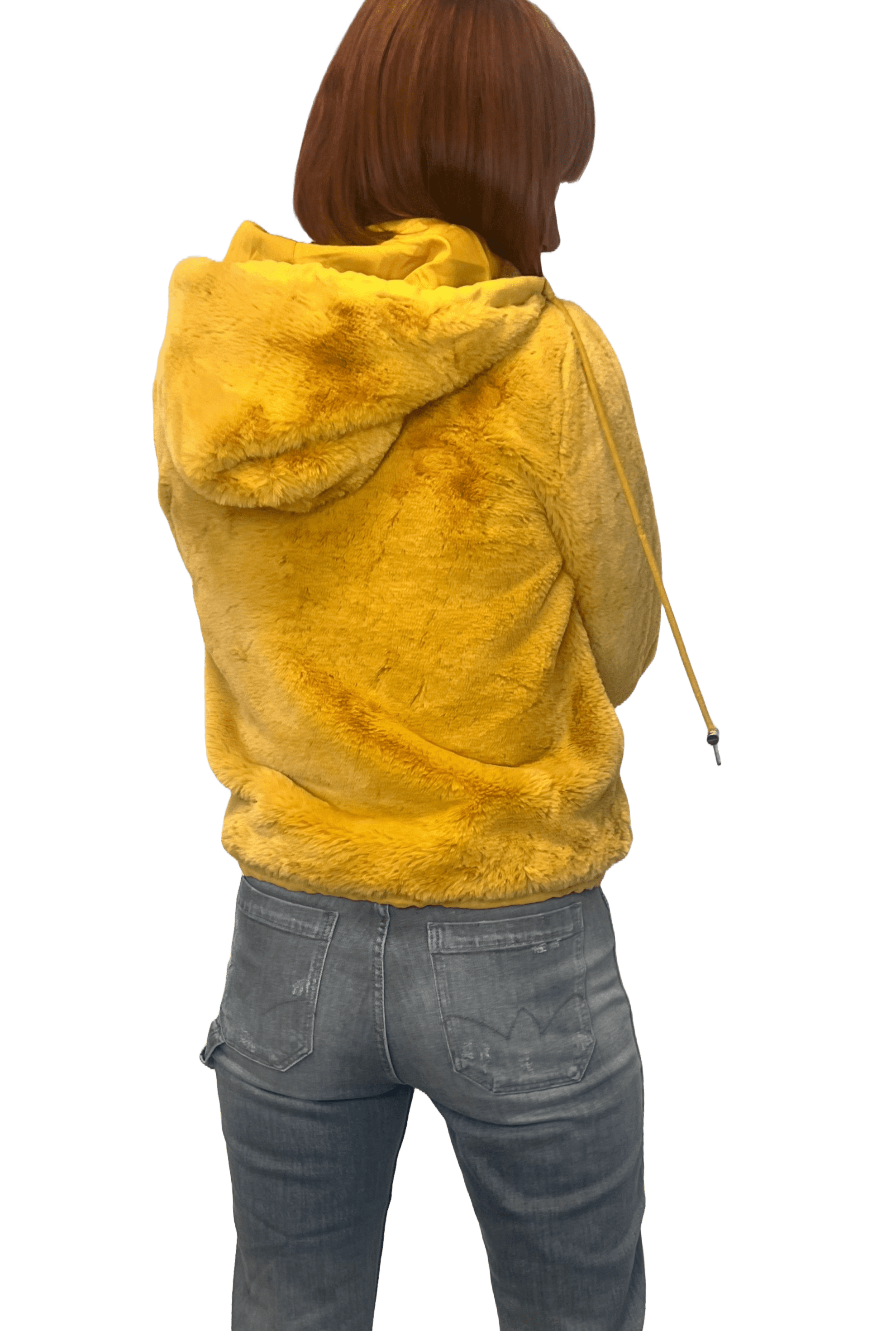 Rino & Pelle Olicia Damen Plüsch Kurzjacke