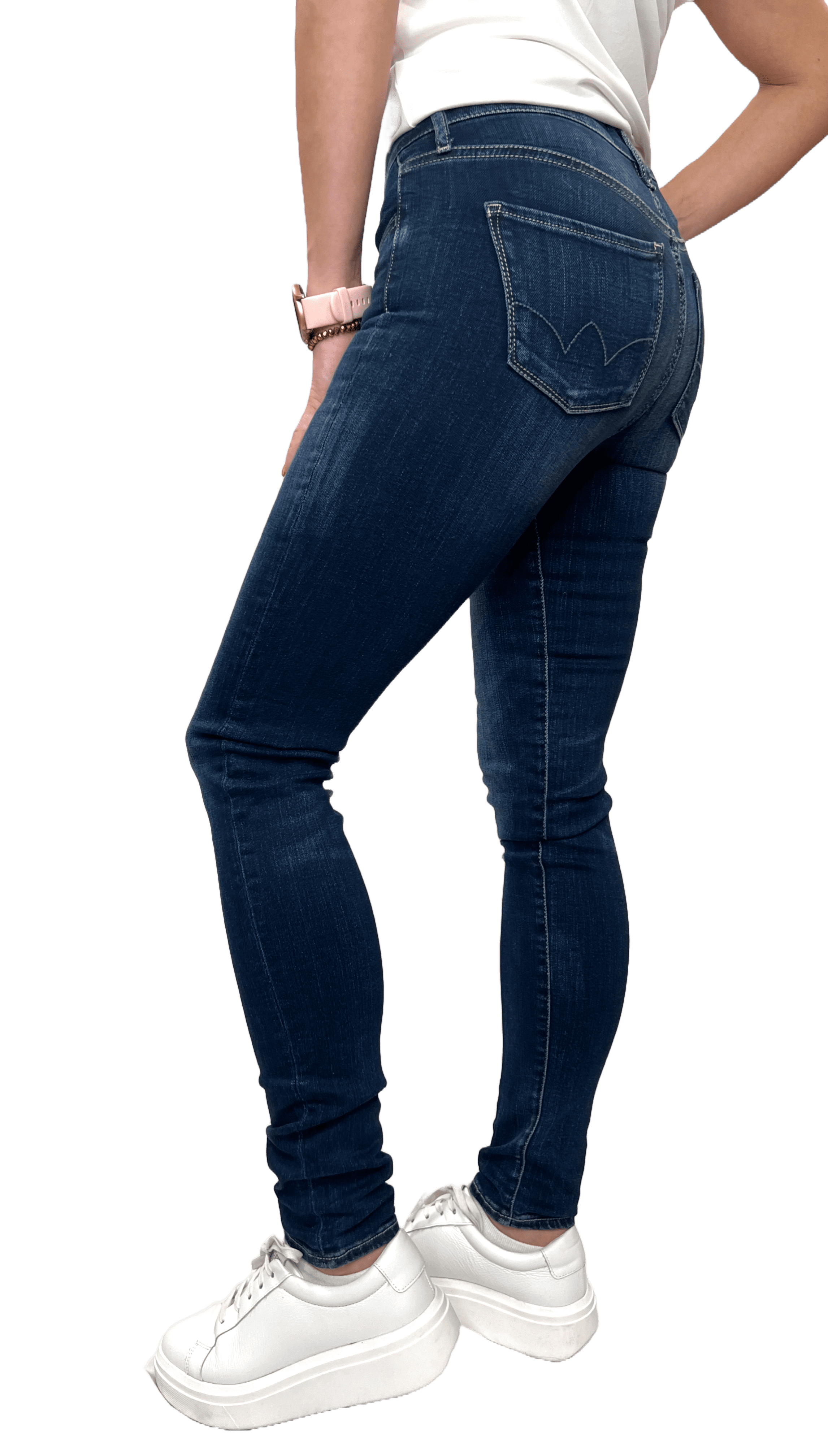 Le Temps des Cerises JFPOWERHICW1342222 Power High C Damen Jeans