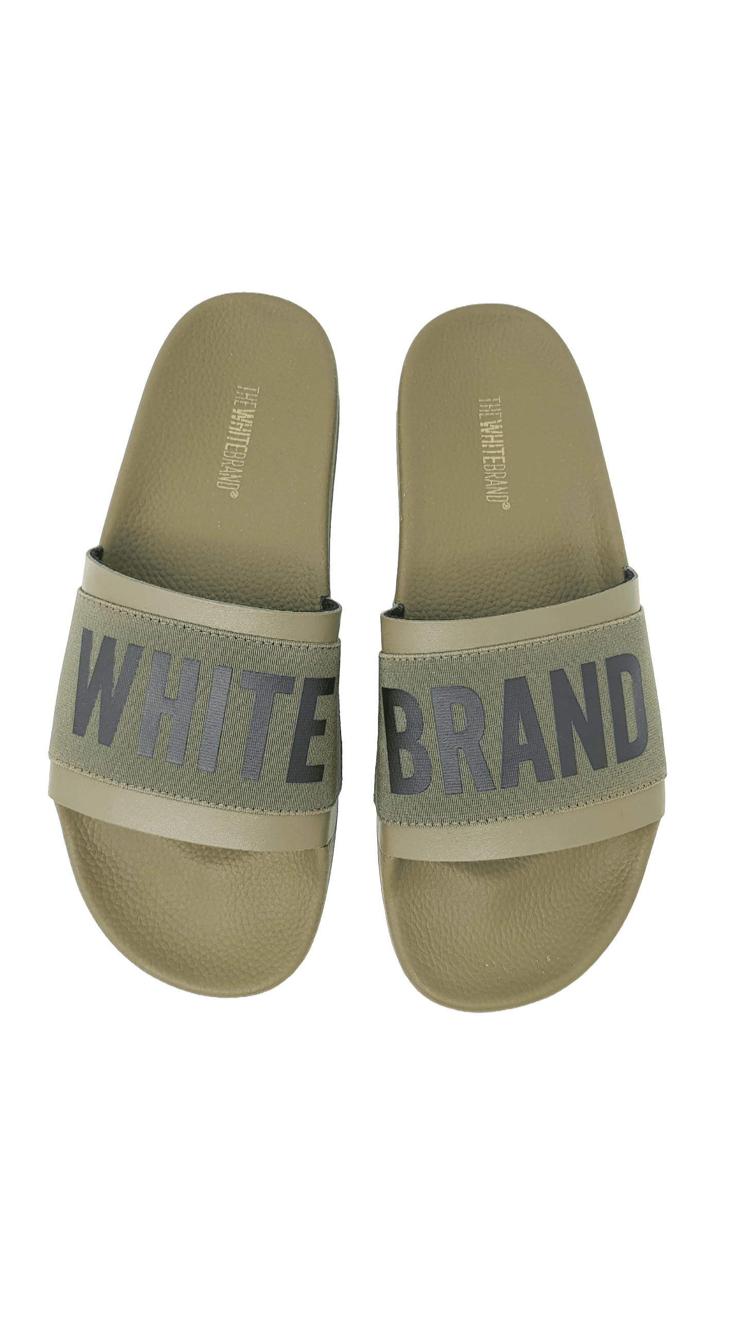 The White Brand Elastic minimal Damen Pantolette