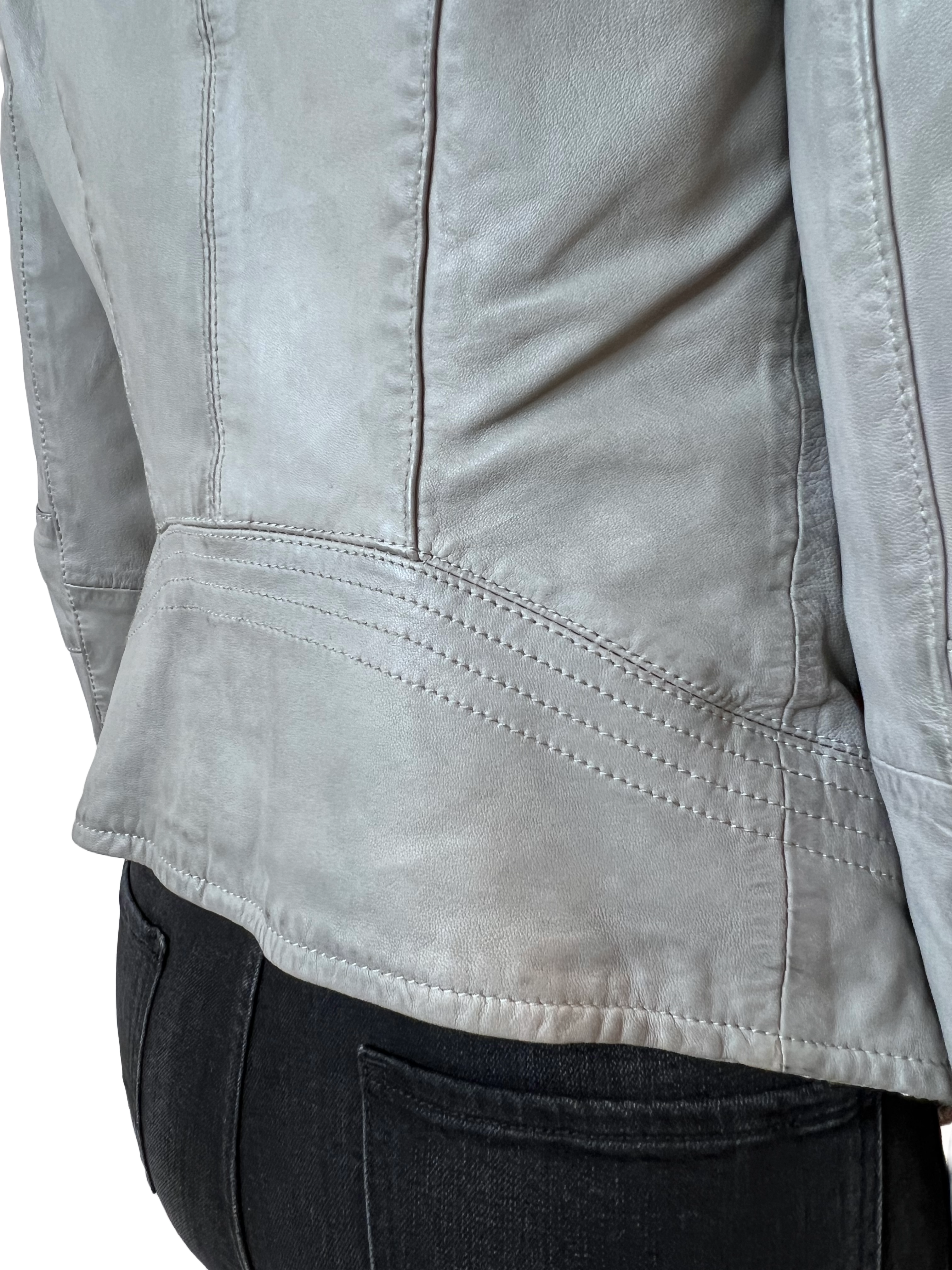 DSCVR Lou Damen Lederjacke