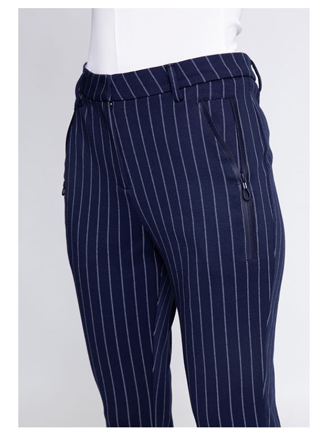 Zhrill Laura N4102 Damen Hose mit Nadelstreifen